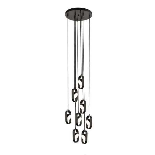 Lampa wisząca ruchoma LED FUROKU czarna 7952 SHILO