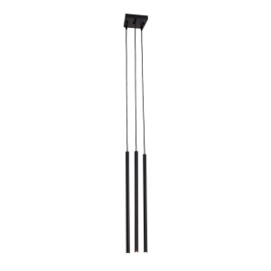 Lampa wisząca potrójna KOSAME czarna na 3 żarówki G9 SHILO