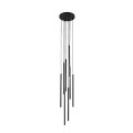 Lampa wisząca 8xG9 KOSAME czarna 7856 SHILO