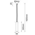Lampa wisząca NODA czarna 5542 SHILO