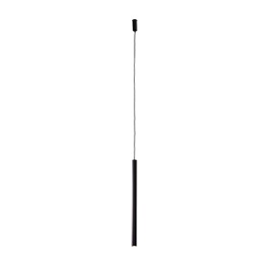 Lampa wisząca rurka sopel 1xGU10 YABU czarna SHILO