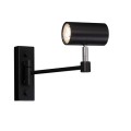 Reflektor Kinkiet FUSSA czarny 2209 SHILO