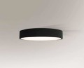 Lampa sufitowa plafon 80cm E27 BUNGO czarna 1157 SHILO