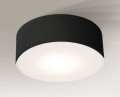 Lampa sufitowa LED IP44 ZAMA czarna 7735 SHILO