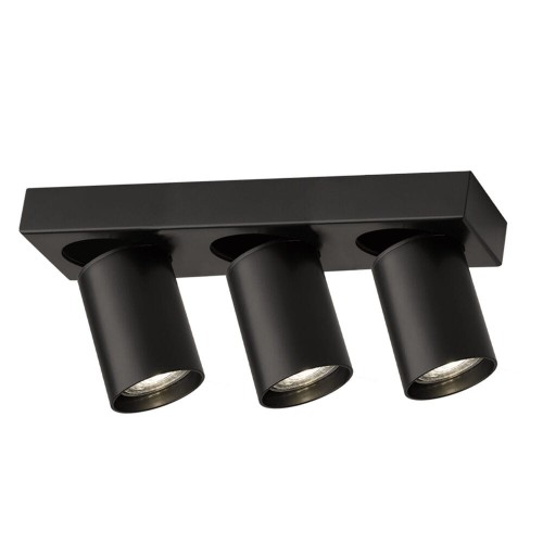 Lampa sufitowa spot TARUMI czarna 7974 SHILO