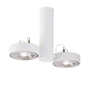 Reflektor sufitowy spot 2x ES111 NATORI biały 7212 SHILO