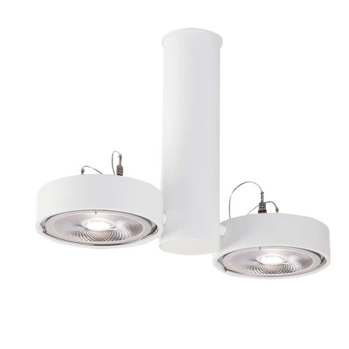 Reflektor sufitowy spot 2x ES111 NATORI biały 7212 SHILO