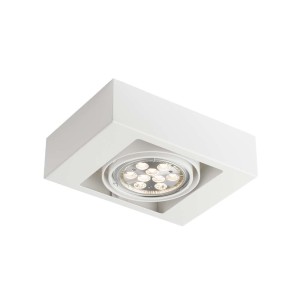 Lampa natynkowa KOGA biała 7115 SHILO