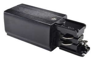 Zasilanie lewe do szynoprzewodu 8105 czarne SHILO