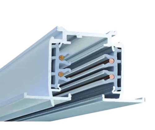 Szynoprzewód wpuszczany biały 100cm 8102 SHILO