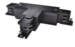 Łącznik "T" do szynoprzewodu lewy czarny 8123 SHILO