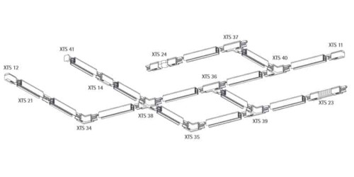 Lampa na szynoprzewód reflektor FUSSA czarna 6601 SHILO