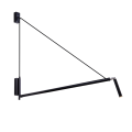 Kinkiet NURH BLACK czarny 9019 SHILO DOHAR