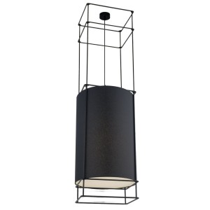 Lampa wisząca PAA BLACK czarna 9032 SHILO DOHAR