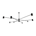 LAMPA WISZĄCA 8XGU10 DAKATA CZARNA 5640 SHILO