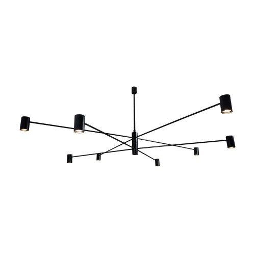 LAMPA WISZĄCA 8XGU10 DAKATA CZARNA 5640 SHILO