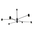 LAMPA WISZĄCA 6XGU10 DAKATA CZARNA 5638 SHILO