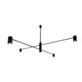 LAMPA WISZĄCA 4XGU10 DAKATA CZARNA 5636 SHILO