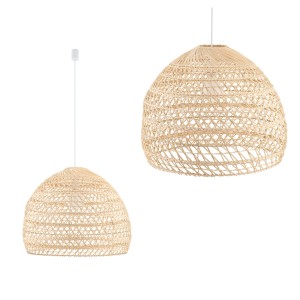 Lampa wisząca BOHO L Rattanowy klosz 11152 Nowodvorski