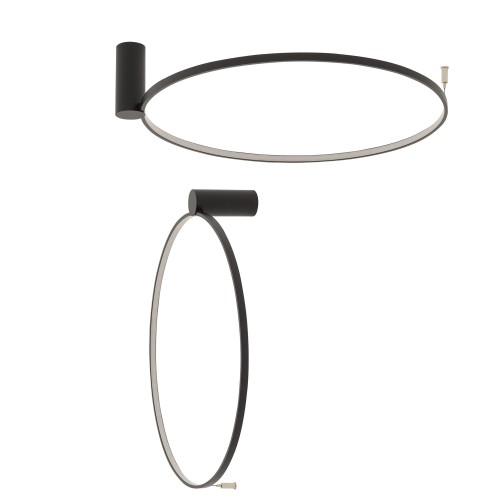 Plafon CIRCOLO LED S Czarny 10928 Nowodvorski Lighting