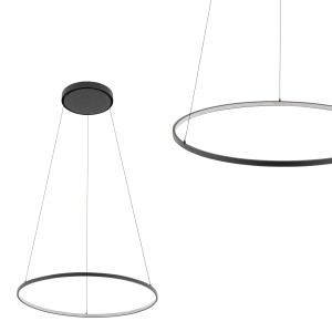 Lampa wisząca CIRCOLO LED M Czarny 10812 Nowodvorski Lighting