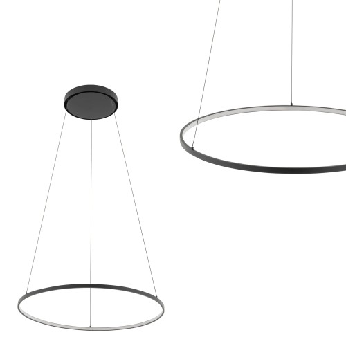 Lampa wisząca CIRCOLO LED M Czarny 10812 Nowodvorski Lighting