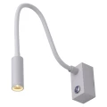 Kinkiet Adjusta 1xLED biały WL0117-WH Yaskr
