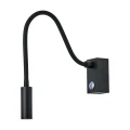 Kinkiet Adjusta 1xLED czarny WL0117-BK Yaskr