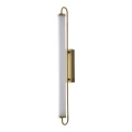 Kinkiet Olendria 1xLED IP 44 złoty WL0119-L Yaskr