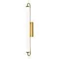 Kinkiet Olendria 1xLED IP 44 złoty WL0119-L Yaskr