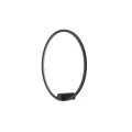 Kinkiet Ringa M 1xLED czarny WL0116-M-BK Yaskr