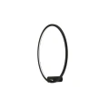 Kinkiet Ringa M 1xLED czarny WL0116-M-BK Yaskr