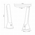Lampa biurkowa kolor czarny LED 250lm 3000-6000K SM-612-BL Zuma Line