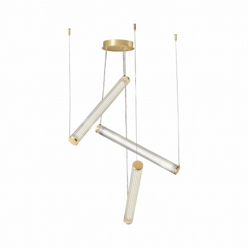 Lampa wisząca COMO kolor mosiądz LED 4800lm 2700-6500K 1234 Zuma Line