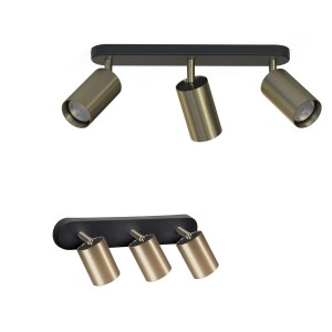 Listwa EYE SPOT BRASS III 8818 Nowodvorski Lighting