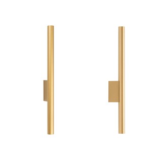 Kinkiety ścienny LASER WALL Złoty 10562 Nowodvorski