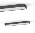 Lampa sufitowa SOFT LED GRAPHITE 90x20 grafitowa o zaokrąglonych brzegach Nowodvorski Lighting