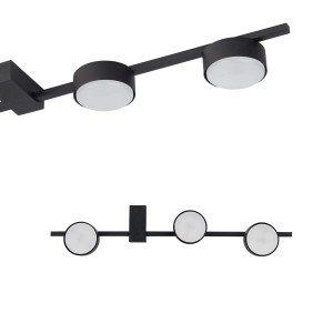 Plafon czarny PILLS BLACK III 8263 Nowodvorski Lighting