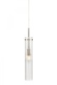 Lampa wisząca TUBO transparentny/stal 108112 Markslojd