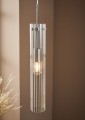 Lampa wisząca TUBO transparentny/stal 108112 Markslojd