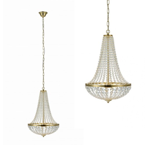 GRANSO Wisząca 2L 40cm Złoty Szczotkowany/MC 106119 Markslojd