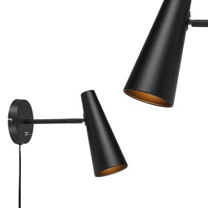 Kinkiet PEAK 1L 107898 czarny Markslojd