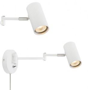 Kinkiet COSTILLA 1L biały 108461 Markslojd