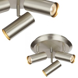 BARCELONA Plafon 3L Stal 107350 Markslojd