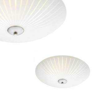 CUT Plafon 3L 43cm Biały/Stalowy* 107759 Markslojd