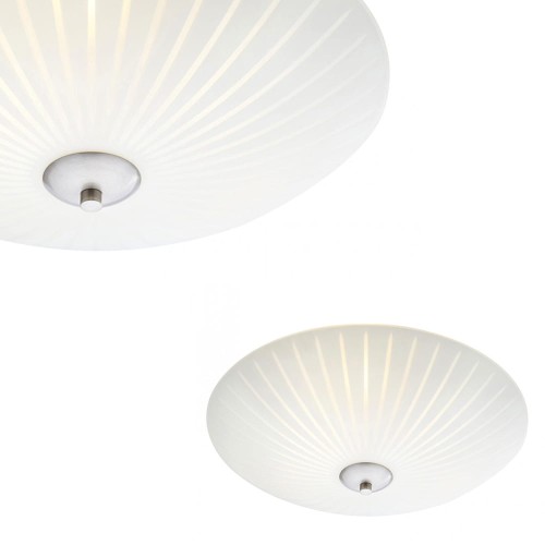CUT Plafon 3L 43cm Biały/Stalowy* 107759 Markslojd