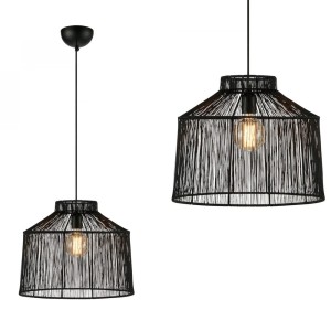 Lampa wisząca CAPANNA Pendant 1L Matt Czarny 108668 Markslojd