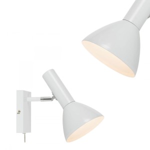 Kinkiet METRO Wall 1L Błyszczący Biały 108689 Markslojd