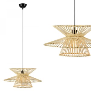 Lampa wisząca DUPLICI Pendant 1L Natural 108785 Markslojd