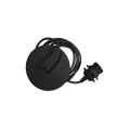 Lampa wisząca CLAVA mosiądz Umage 02099 + czarne zawiesie